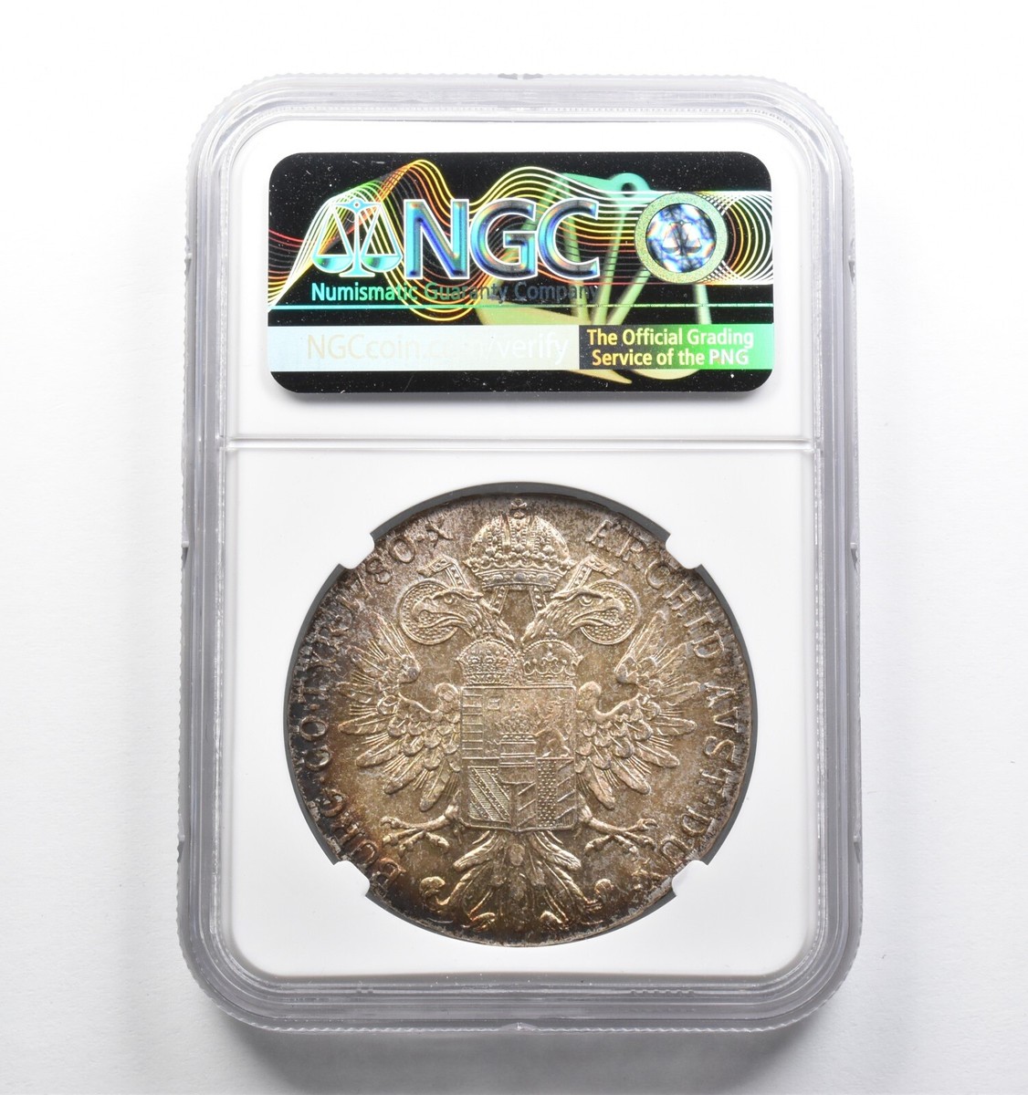 800評価達成★AUSTRIA オーストリア 1780 MS64 1780-Dated Austria 1 Thaler Silver Modern Restrike NGC