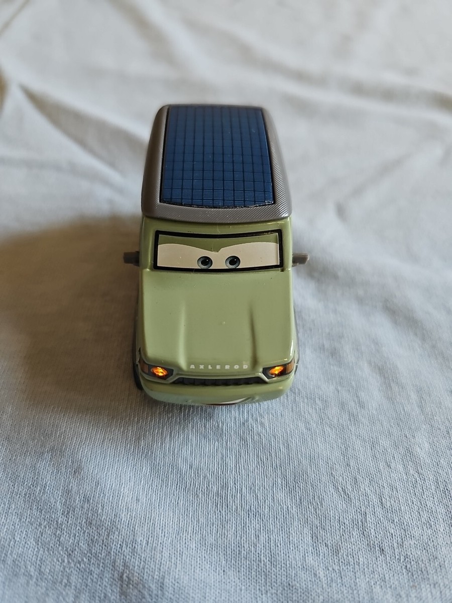 Disney Pixar Cars 2 Lights & Sounds MILES AXLEROD Loose I TALK | eBay