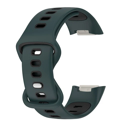 Correa de repuesto deportiva de silicona para Fitbit Charge 5 6 - Imagen 18 de 32