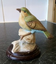 Vintage Ceramic  Bird Ornament Figure Used