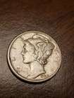 1938-D Mercury Silver Dime  FREE SHIPPING