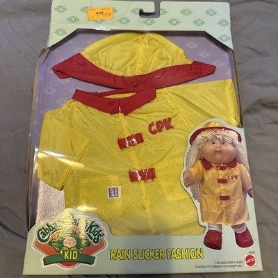 1996 Cabbage Patch Kids Rain Slicker Fashion 