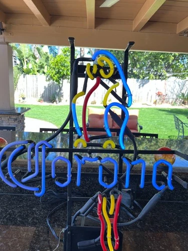 Vintage Corona Neon Sign – Bar, Pub, or Man Cave Decor