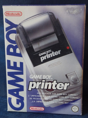 Game Boy Printer / Drucker + 1x extra Printer Paper, NEU / OVP