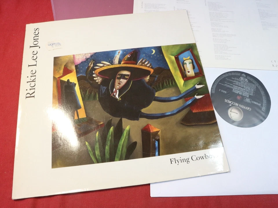 Rickie Lee Jones  FLYING COWBOYS  -  LP Geffen 924246-1 Germany 1989 near mint - Bild 1 von 3