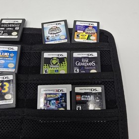 Nintendo 3DS XL Blue Console 12 Games Case Charger Bundle Lot