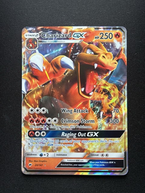 Charizard GX #20 (Burning Shadows (2017))
