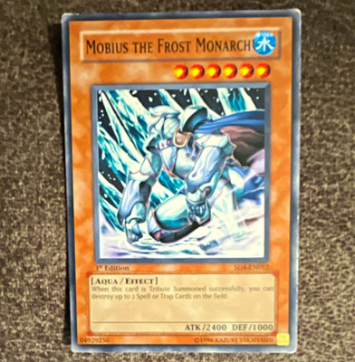 Konami Yu-Gi-Oh! TCG Mobius the Frost Monarch SOD-EN022 1st Ed Ultra Rare