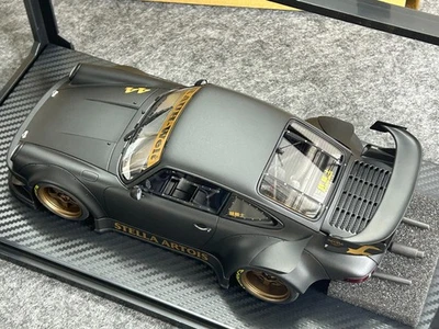 IGNITION RWB 1:18 STELLA 限定 IG Ignition Model 1/18 Porsche RWB 930 Stella Artois Matte Resin