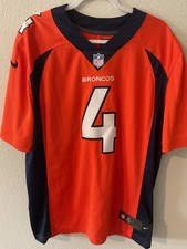 Nike Stitched Case Keenum Denver Broncos Orange #4 Football Jersey Adult Size XL