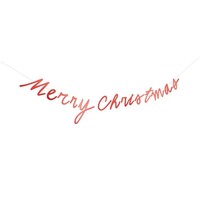 Girlande Merry Christmas, Glitter, Go*D, FSC Mix, LäNge 3 M | 2024