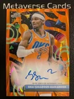 2026 Topps Cosmic Shai Gilgeous-Alexander Auto Variation Orange 20/25