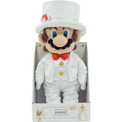 SAN-EI Nintendo Super Mario Plüsch Peach Bräutigam, 40 cm Plüschfigur