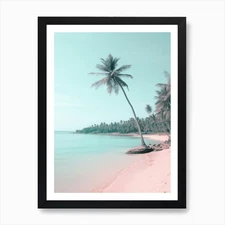 Koh Kood Beach Thailand Turquoise A Framed Wall Art Poster Canvas Print Picture