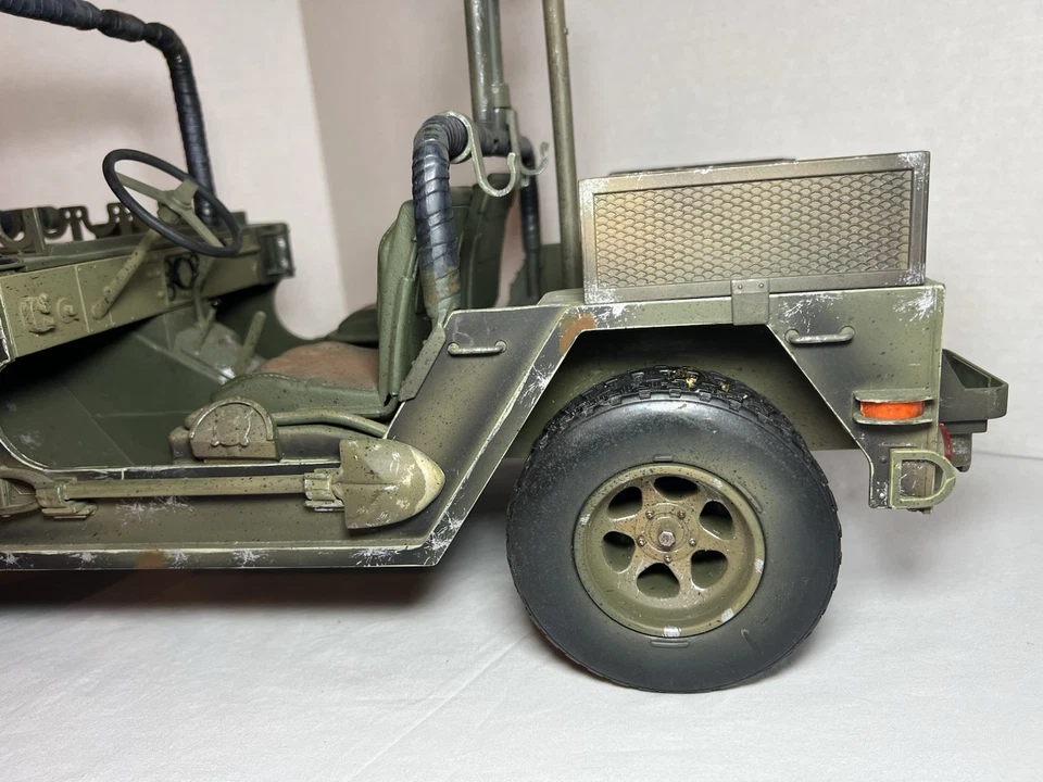 Juguetes del siglo XXI escala 1/6, Navy Seal M151-A2 Special Ops Jeep como está Foto 4 de 4