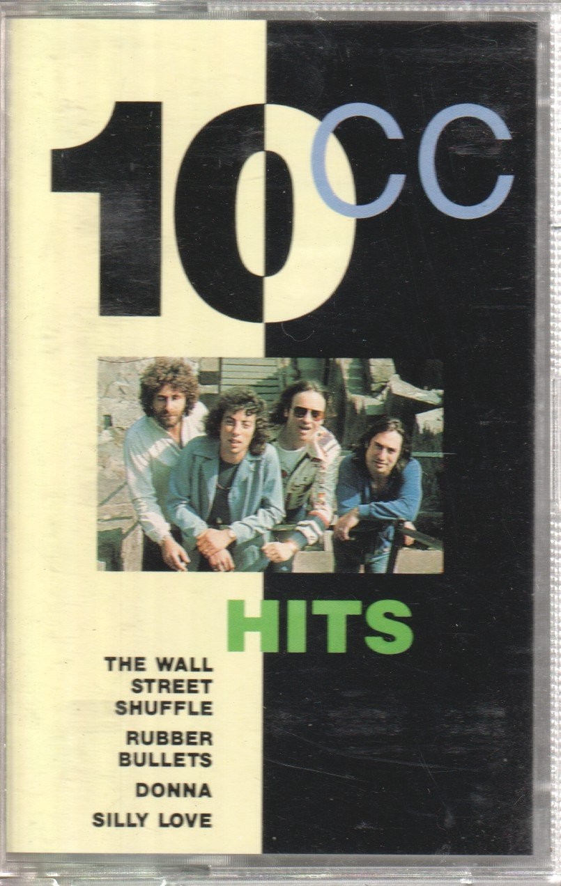 10cc Hits cassette Europe Pop Almanac 1996 PAMC7004
