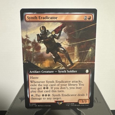 Synth Eradicator (Extended Art) Universes Beyond: Fallout Regular