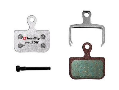 Set of organic disc brake pads 35 E compatible with SRAM ETAP AXS/FORCE AXS/LEVE