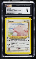 CGC 9 MINT Chansey 31/105 Neo Destiny 1st Edition Pokemon Card on eBay