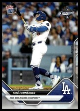 Two Kike Hernandez 2025 Topps Now World Series Champions Dodgers #WS-12