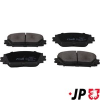 JP Group Bremsbelagsatz, Scheibenbremse JP 4863601210