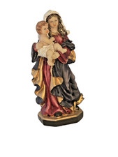 Heiligefigur Madonna mit Jesuskind Barokstatue 22cm – Marienfigur TOP-Zustand