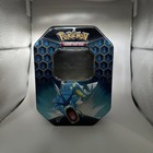 POKEMON HIDDEN FATES GYARADOS EMPTY TIN NO CARDS COLLECTIBLE — photo 1
