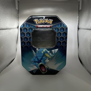 POKEMON HIDDEN FATES GYARADOS EMPTY TIN NO CARDS COLLECTIBLE