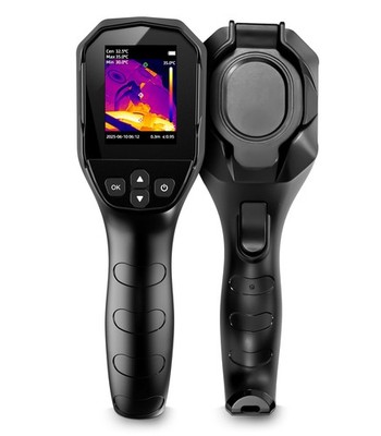 Thermal Camera, 240x240, -4°F 1022°F, 25Hz IR Imaging with Temp Alarm, 50° FOV