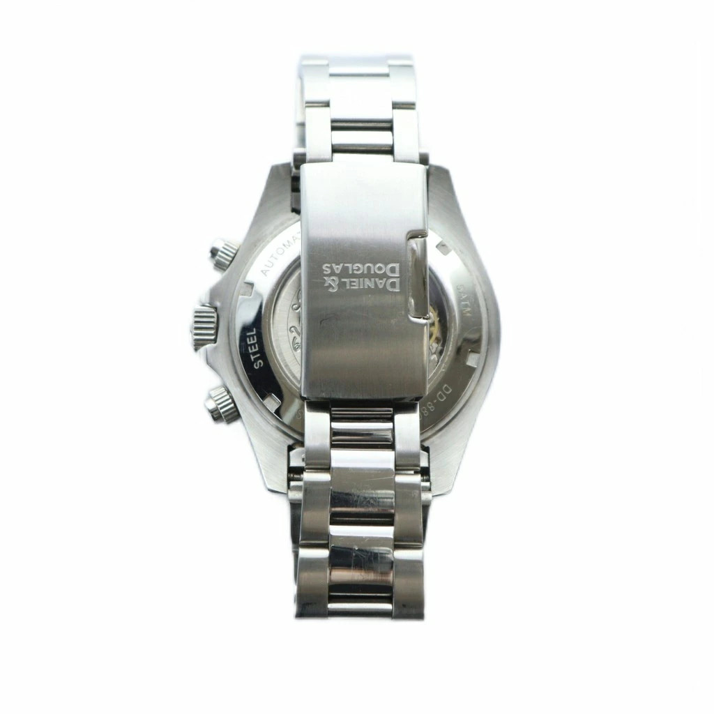 Daniel Douglas Skeleton Automatic Watch Black Dia… - image 3