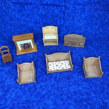 Sylvanian Families Calico Critters sofa living room fireplace furniture