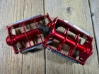 Old School BMX MX Rat Trap Pedals 1/2” Threads Ratrap Pedals NOS Oldschool BMX