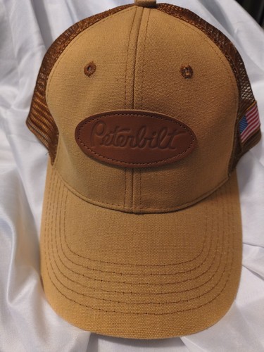 Peterbilt Trucker Hatwith Hook And Loop Fastener