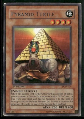 Pyramid Turtle PGD-026 Pharaonic Guardian 1st Edition Silver
