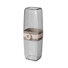 Toothbrush Travel Case, Portable Travel Toothbrush Holder, Multifunctional Du...