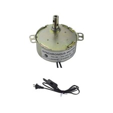 Synchronous Turntable Motor Electric 2.5/3RPM 50/60Hz 4W CCW/CW AC100-127V