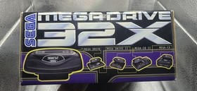 Sega 32x Megadrive Add On Console Working Box