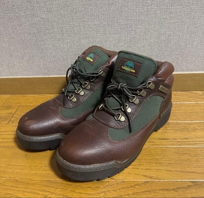 Men 8.5US Timberland Field Boots Beef/Broccoli Shoes  display picture 3