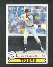 Alan Trammell Detroit Tiger 2nd Year MLB Rookie 1979 Topps Baseball Card #358 RC. rookie card picture