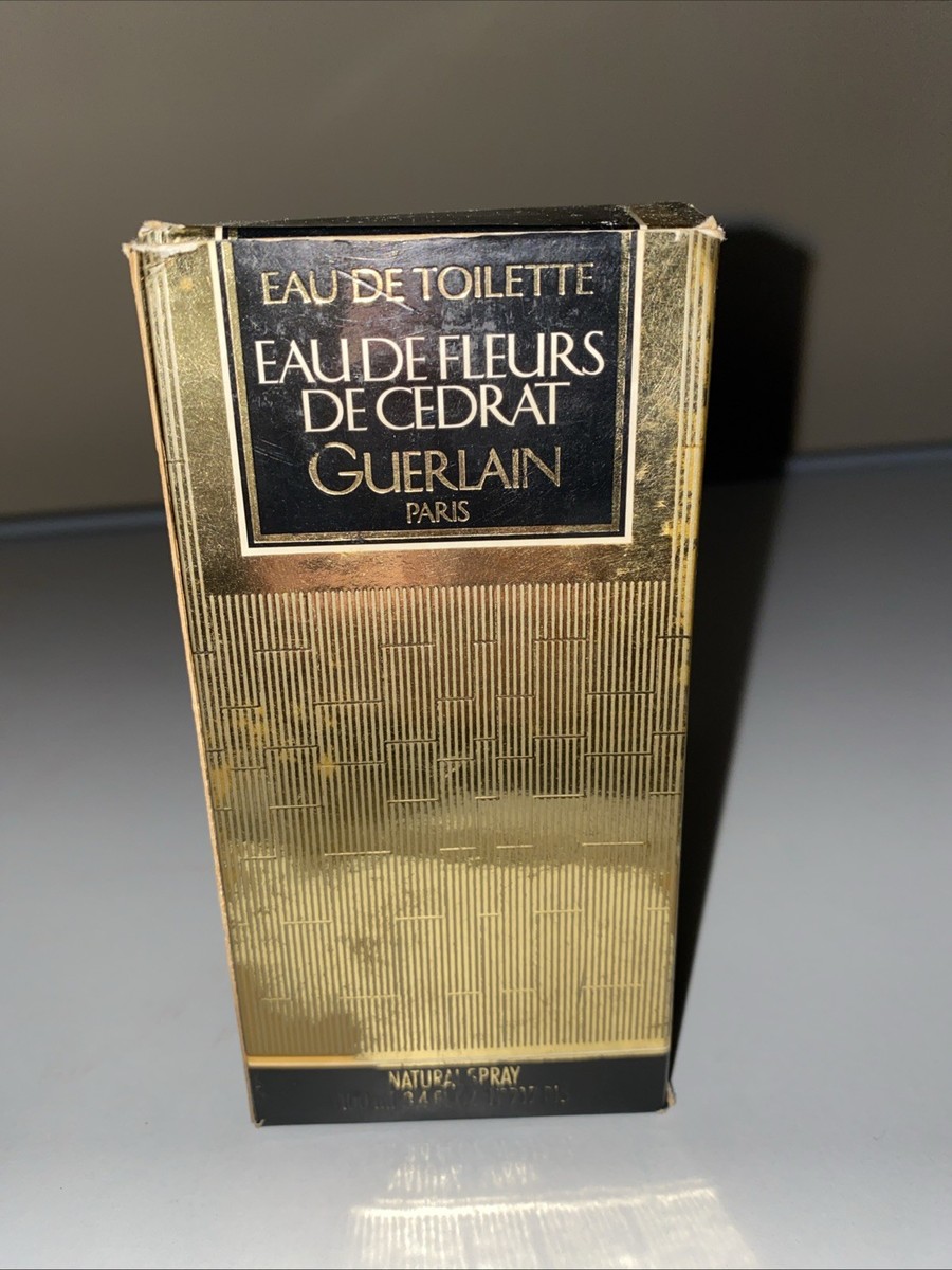 Guerlain Eau de Fleurs de Cédrat Eau de Toilette 3.4 oz *VINTAGE