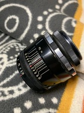 HELIOS 44-2 F/2 58mm s/n 7244494 Early RARE BLACK ZEBRA 8 blades Biotar Designed