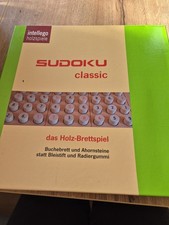 Sudoku CLASSIC INTELLEGO HOLZSPIELE NEUWERTIG 100% komplett