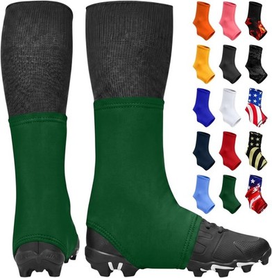 Exxact Sports Spats Football Cleat Covers for Men & Boys to Cover Laces