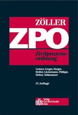 Zöller, Zivilprozessordnung (ZPO) Buch Verlag Dr. Otto Schmidt KG