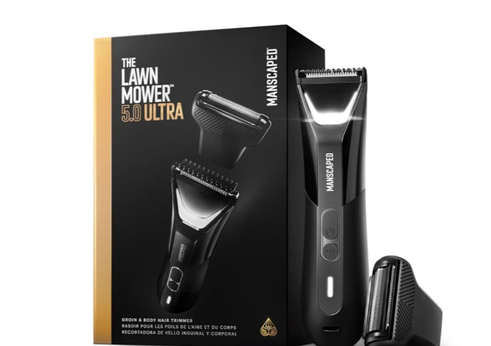 MANSCAPED® The Lawn Mower® 5.0 Ultra Groin & Body Hair Trimmer – Dual-Head