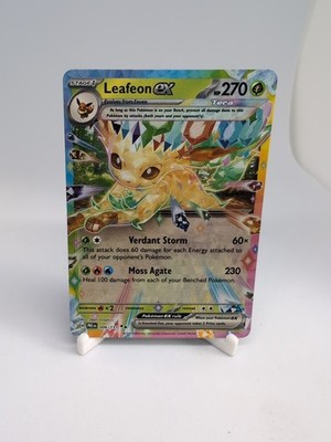 Pokemon - Leafeon ex - 006/131 - SV Prismatic Evolutions - Half Art