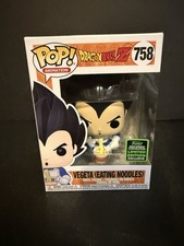 FUNKO POP ! VEGETA EATING NOODLES 758 2020 SPRING CONVENTION LIMITED EDITION N01