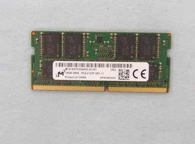 Micron 16GB 2Rx8 PC4-2133P (MTA16ATF2G64HZ-2G1B1) DDR4 Laptop ram