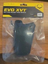EvoShield EVO XVT Batting Helmet Face Shield (Jaw Guard) RHH - Charcoal- WTV7300