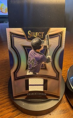 2025 Panini Select - Selective Swatches Charlie Condon #SS-CC (MEM, RC)